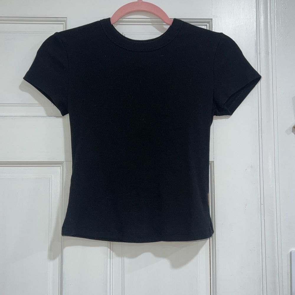 Old Navy Black Slim Fit Women's Top